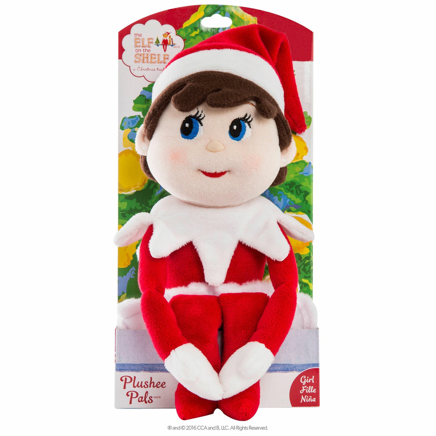 The Elf on the Shelf Plushee Pals Girl Light Tone Elf