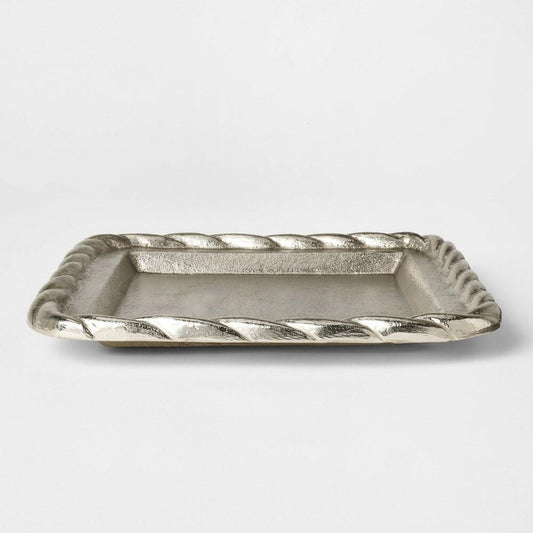 Catchall Tray Silver - Threshold™ designed with Studio McGee