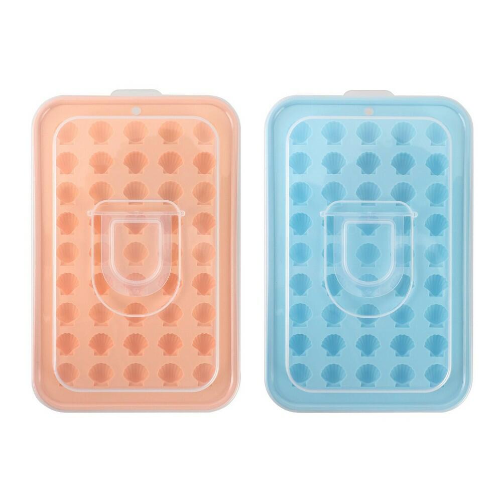 Cook With Color 2pk Mini Shells Ice Molds (Pink Only)