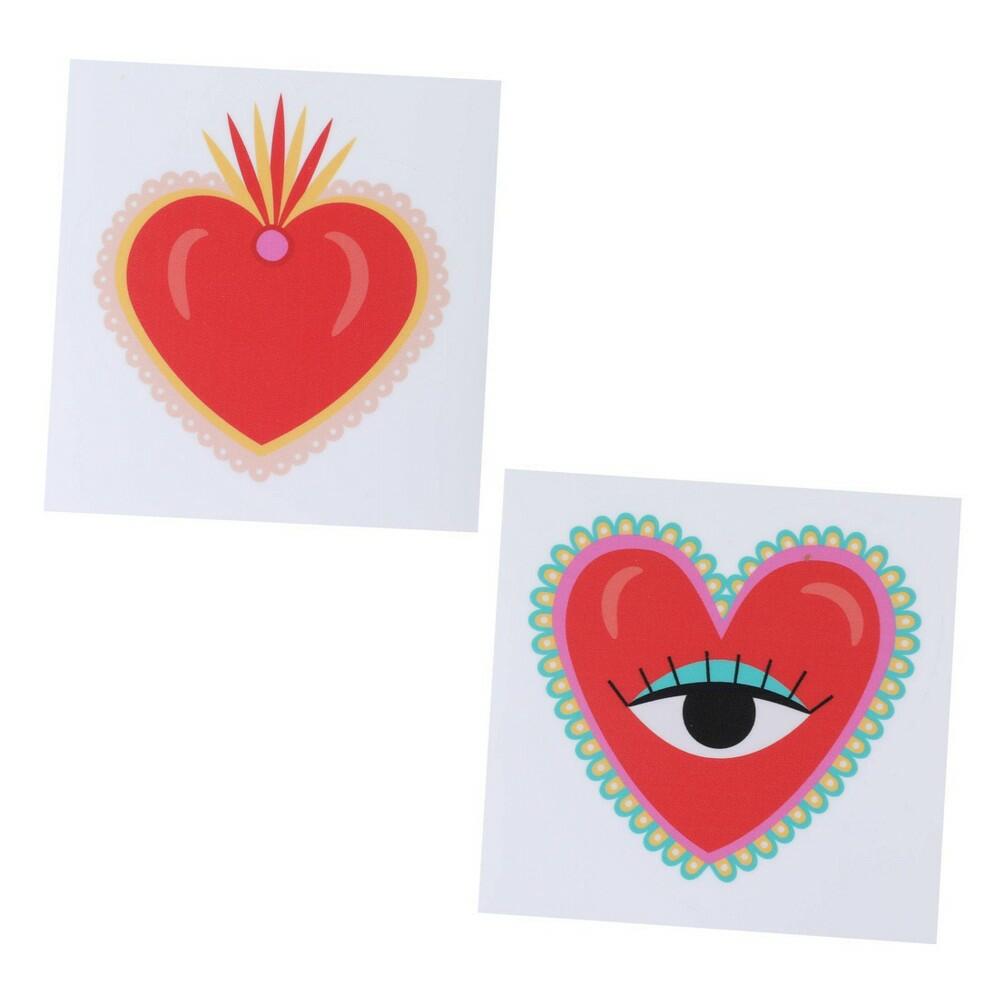iJoy Heart Laptop Decals, 2 Pack