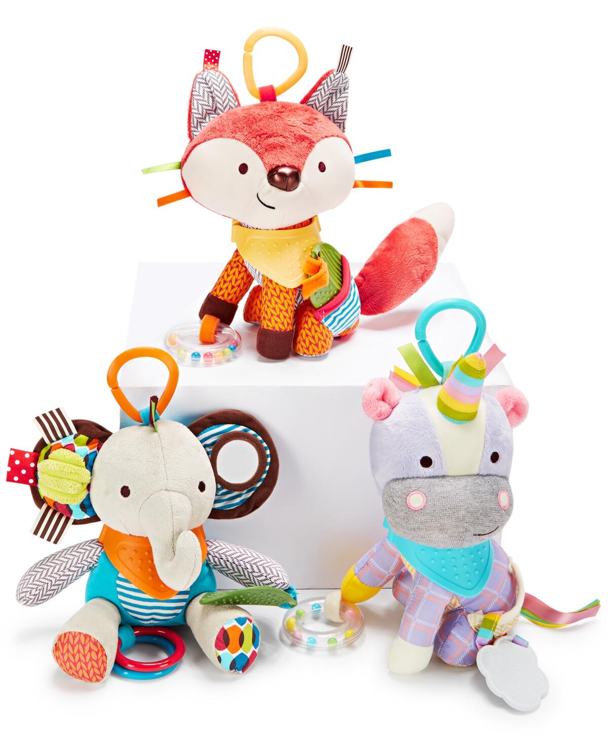 Skip Hop Bandana Buddies Stroller Toy - Fox