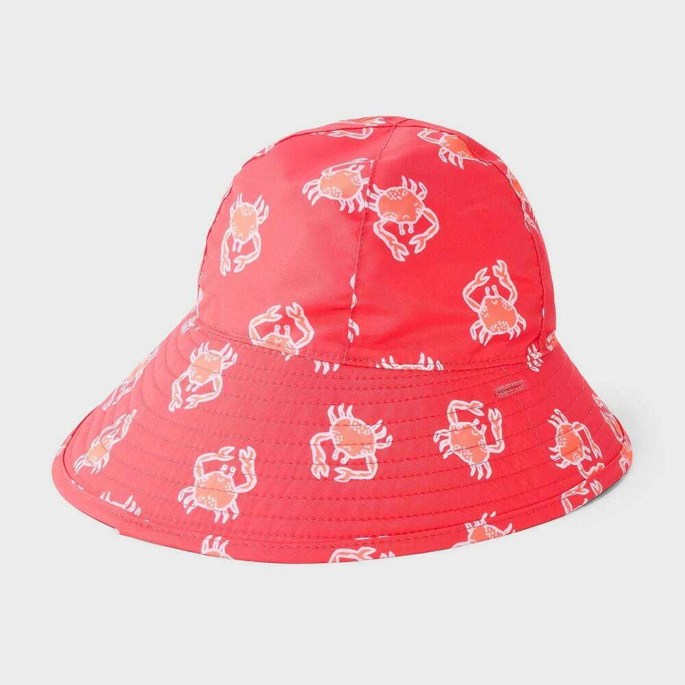 Toddler Boys' Reversible Crab Swim Hat