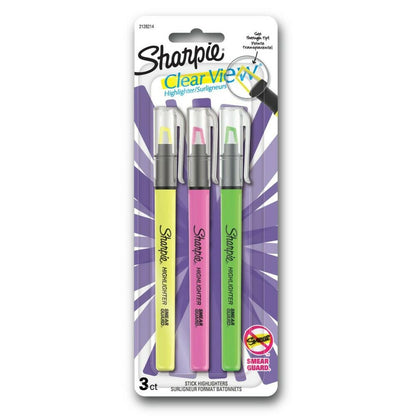 Sharpie Highlighter Clear View Highlighter 3 Count
