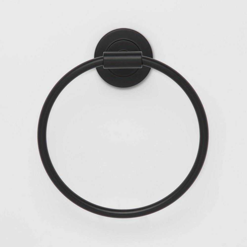 Clean Towel Ring Black - Threshold™