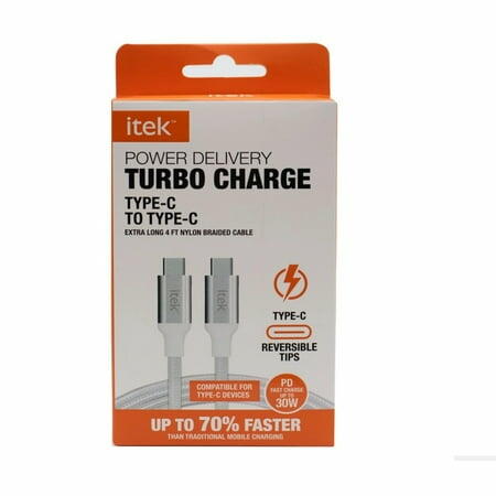 Itek PD Type C to Type C Cable  White
