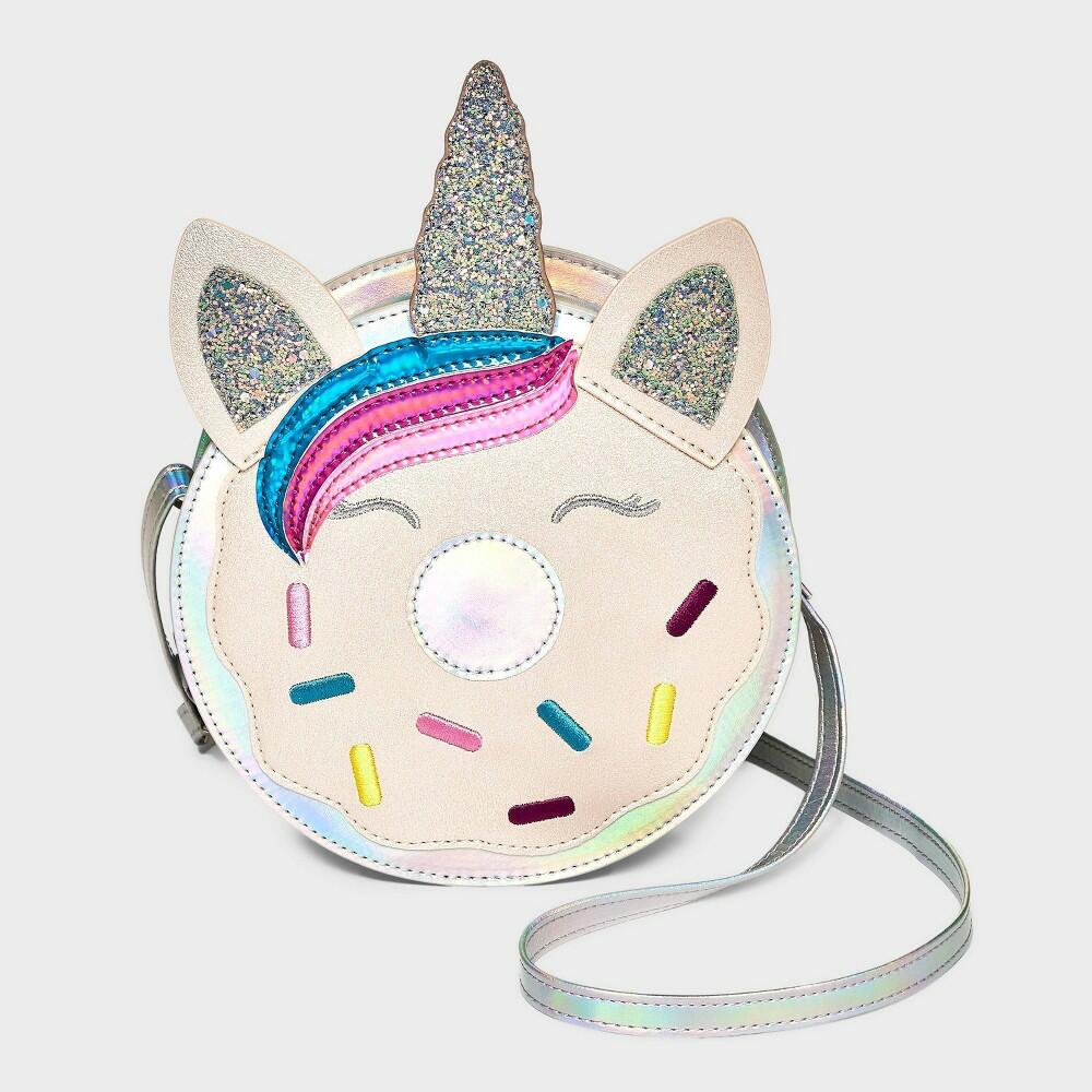 Girls' Unicorn Donut Crossbody Bag