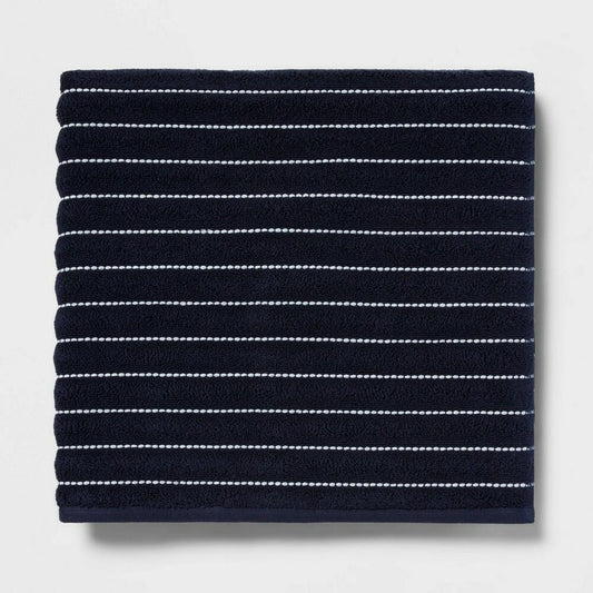 Performance Plus Oversized Bath Towel Navy