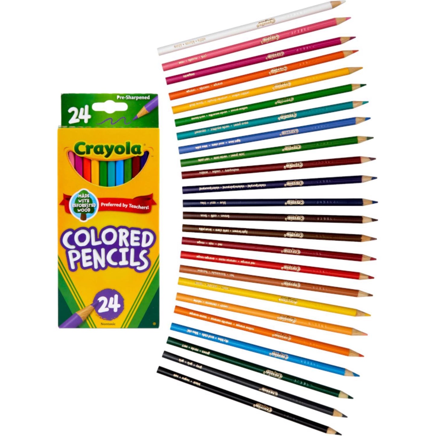 Crayola 3.3 mm Colored Pencil 24 pk