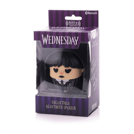 Netflix Wednesday Addams Bitty Boomers Bluetooth Speaker