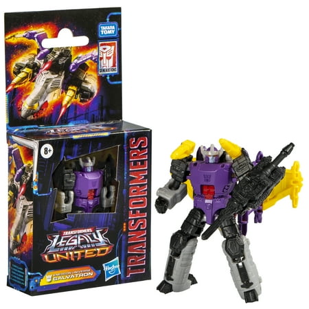 Transformers Legacy United Core Energon Universe Galvatron 3.5-inch Action Figure, 8+