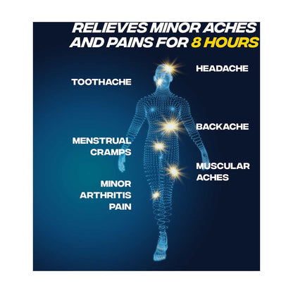 Advil Dual Action Coated Caplets with Acetaminophen, 18 ct *Exp 09/27*