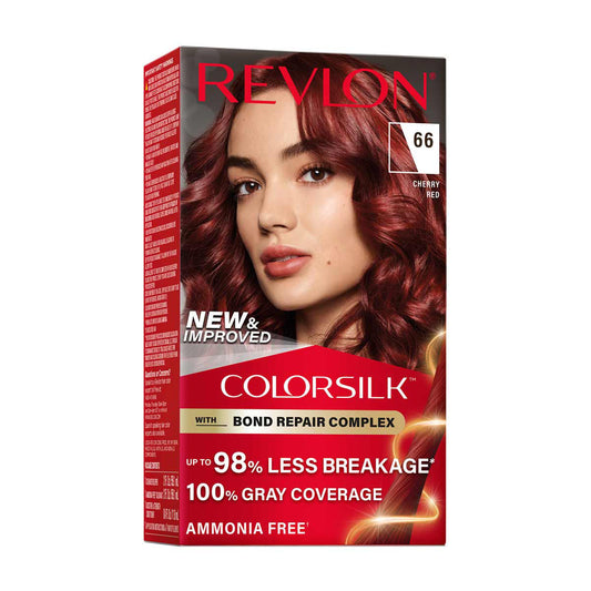 Revlon ColorSilk Permanent Hair Color - 66 Cherry Red, 1 ct