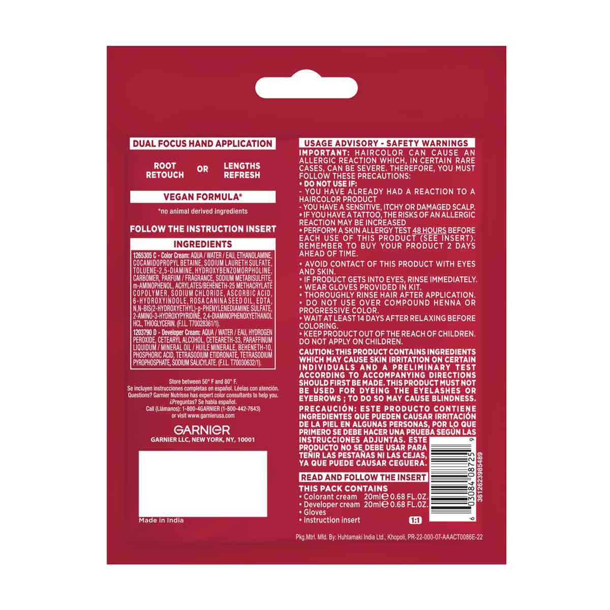 Garnier Color Sensation, Brown 5.0