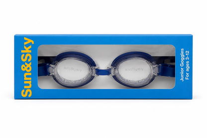 Sun & Sky Junior Swim Goggles Anti-Fog Lens (Random Color)
