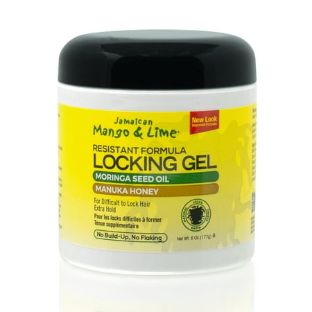 Jamaican Mango & Lime Nourishing Resistant Formula Locking Hair Styling Extra Hold Gel, 6 oz