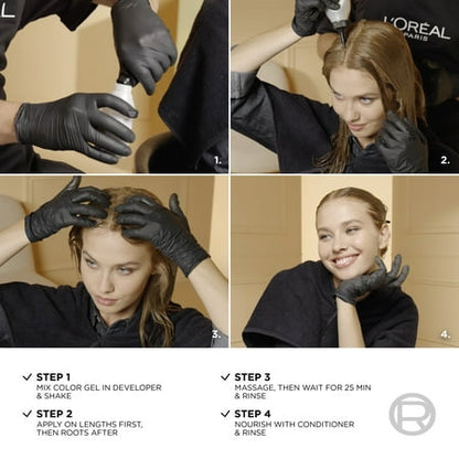 L'Or al Paris Superior Preference Adult Permanent Hair Color, 6A Light Ash Brown *Damaged Packaging*