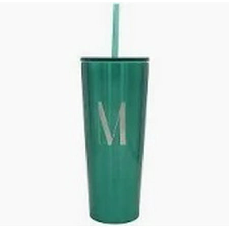 Modern Expressions, Monogram Tumbler M 21,64 fl oz (640 ml), Green