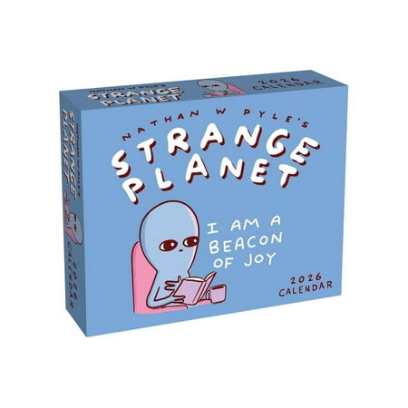 Strange Planet 2026 Day-To-Day Calendar: I Am a Beacon of Joy, (Paperback)