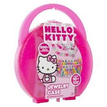 Hello Kitty Jewelry Making Kit & Case Pink