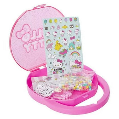 Hello Kitty Jewelry Making Kit & Case Pink