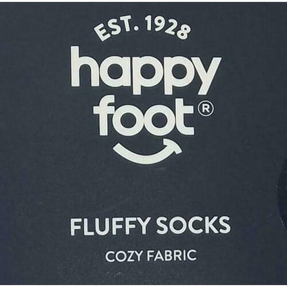 Women's Shoe Size 4-10 Happy Foot 2 Pair Fluffy Socks, Purple