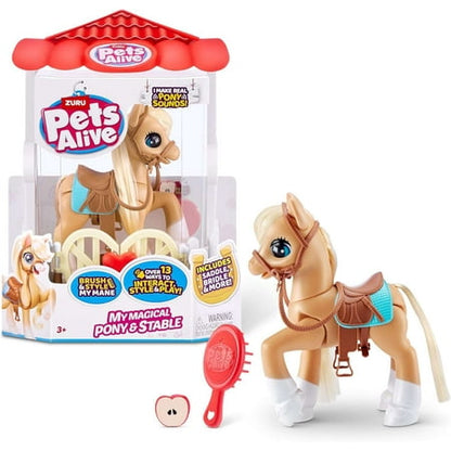 Pets Alive My Magical Pony & Stable Robotic Pet Figure