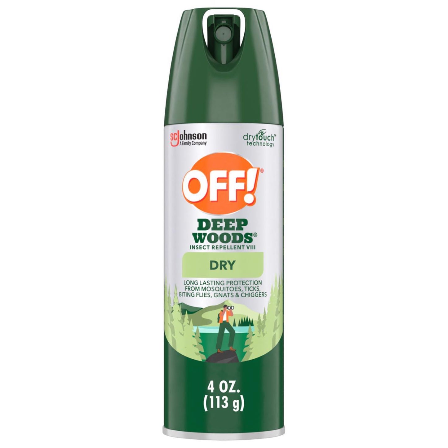 OFF! Deep Woods Insect Repellent Dry 4 oz