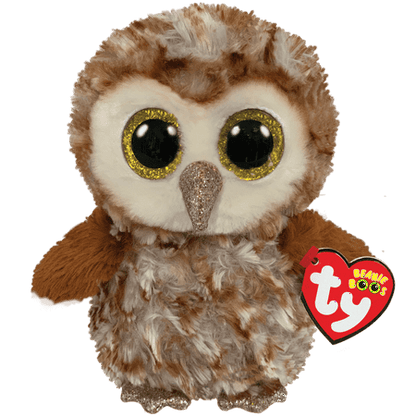 TY Beanie Boos - Percy the Brown Owl 6 in