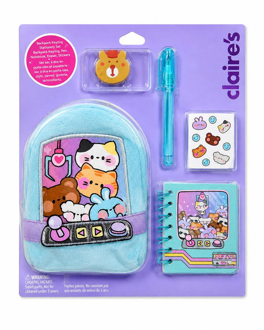Claire's Kawaii Claw Machine Stationery Gift Set