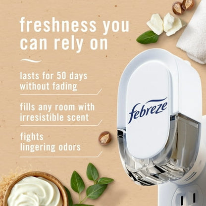 Febreze Plug Refill Odor-Fighting Air Freshener Soothe & Restore Scent 1 ct 0.87 fl oz