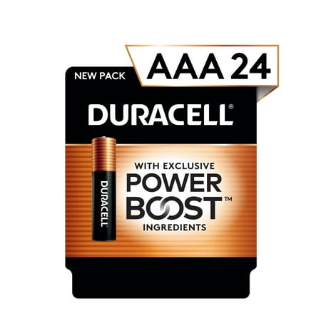 Duracell PowerBoost AAA Batteries, 24 Pack *Damaged Box*