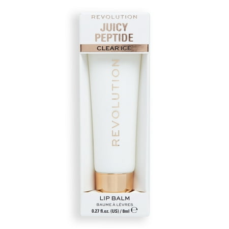 Revolution Juicy Peptide Lip Balm Clear Ice
