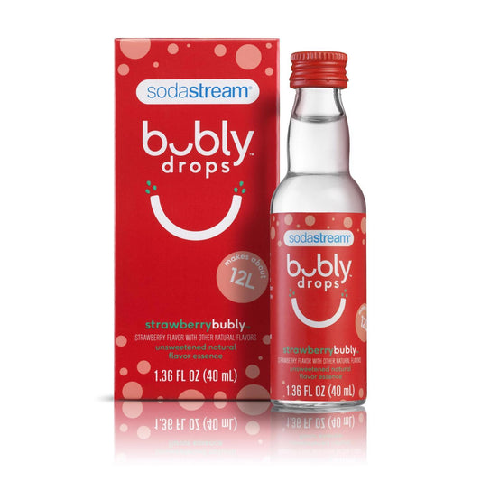 SodaStream Bubly drops Strawberry Citrus Fruit Drops 1.36 oz 1 pk *Best By 04/06/2026*