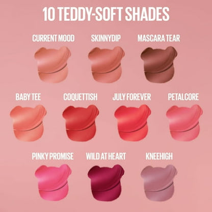 Maybelline Super Stay Teddy Tint, Long Lasting Matte Lip Stain - Coquettish - 0.17 fl oz