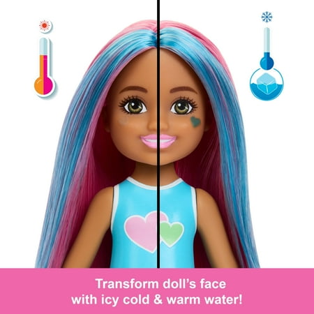 Barbie Chelsea Pop Reveal Shakes Series Doll with Scent & Color Change *Styles May Vary*