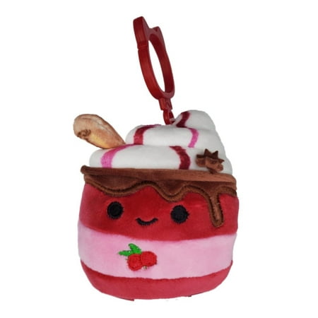 Squishmallows 3.5 Inch Clip-On Maude the Cranberry Cider