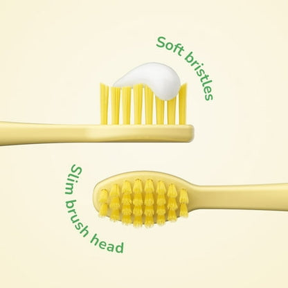 Ordo Kids Battery Sonic Toothbrush - Squishmallows Wanda - Yellow