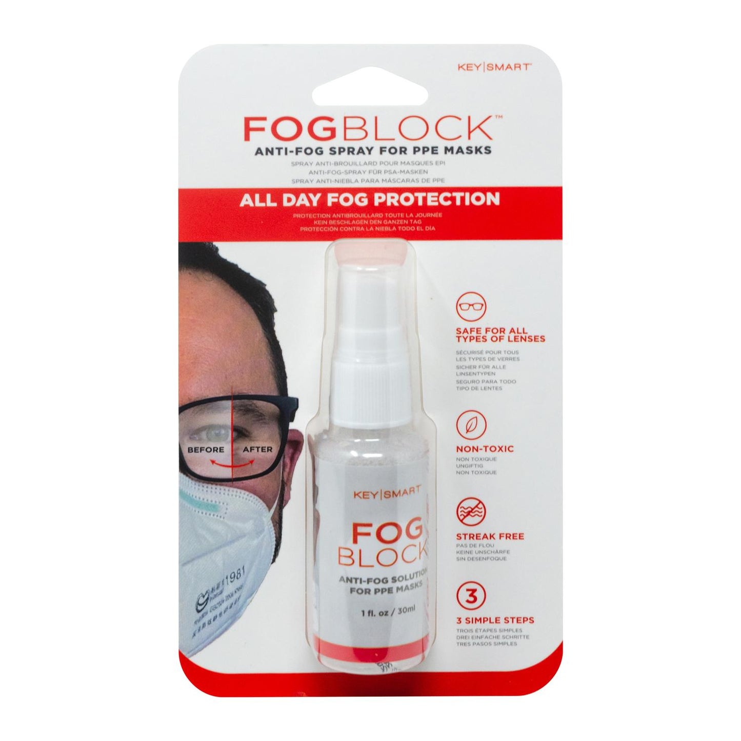 KeySmart FogBlock Anti-Fog 1 oz