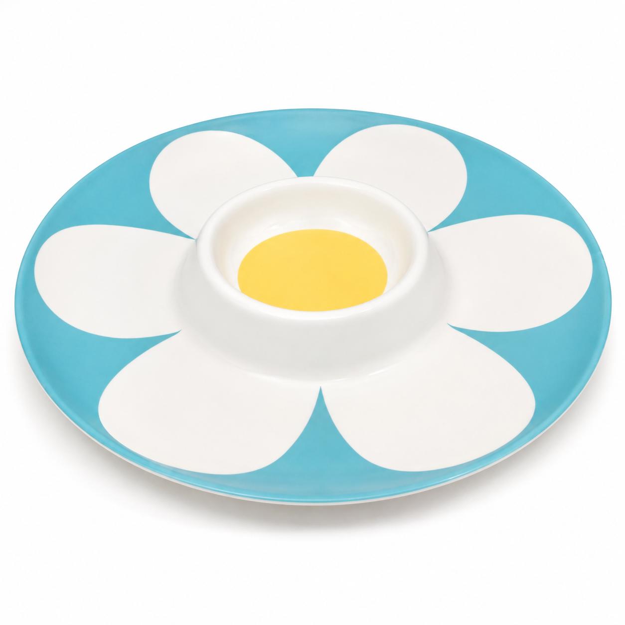 Flower Petal Chip & Dip Serving Platter
