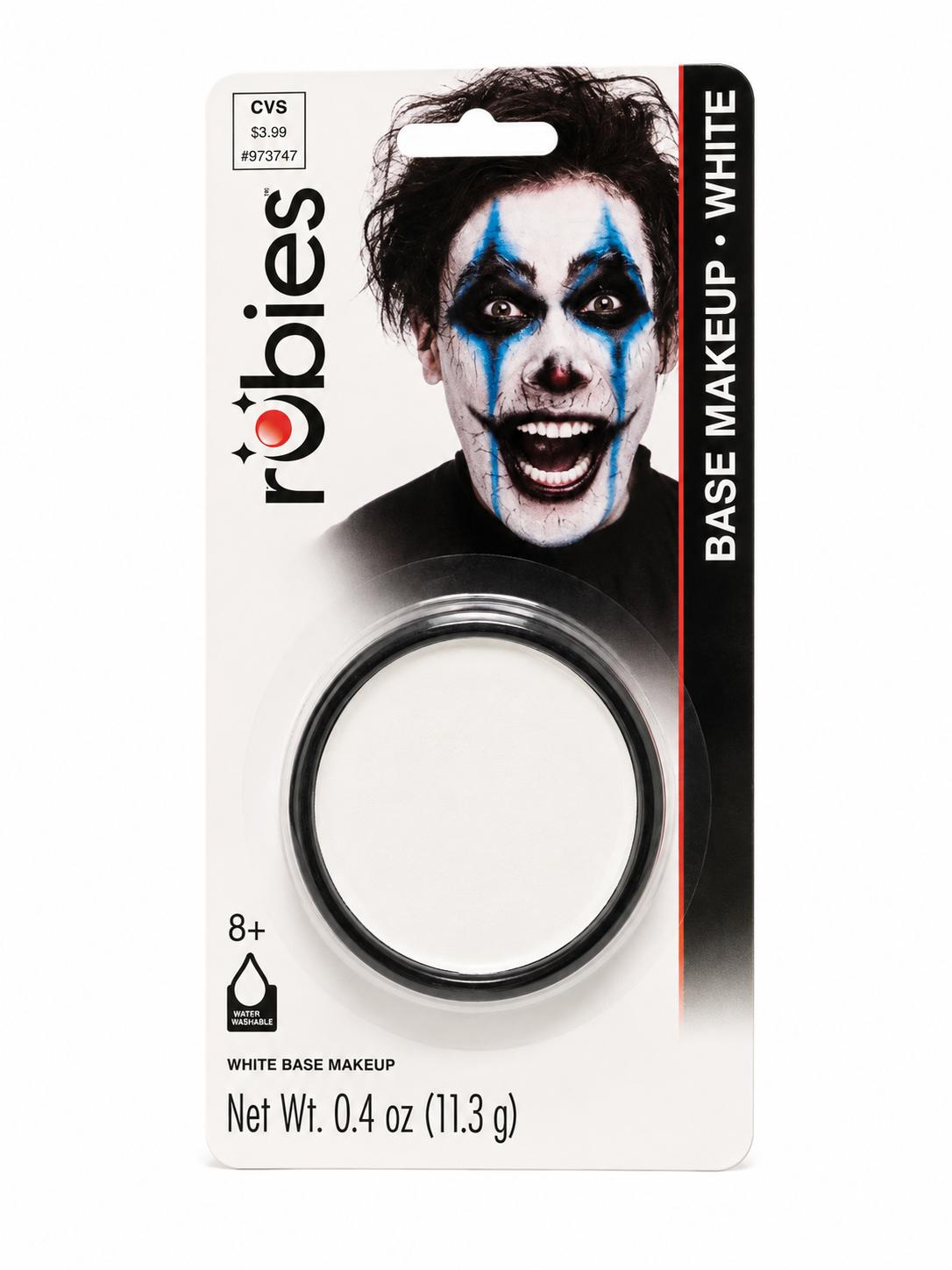 Rubie's Costume Co Grease Paint Makeup-White Costume