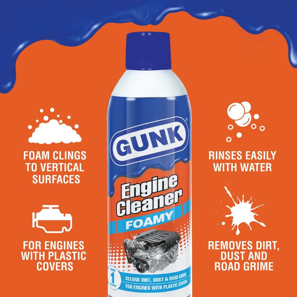 Foamy Engine Cleaner and Degreaser Spray 17 oz *Packaging May Vary*