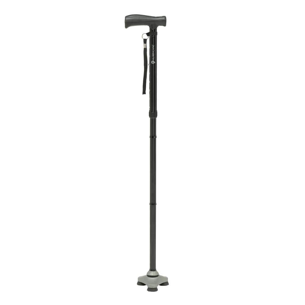 Freedom Edition Folding Cane with T Handle in Black *Damaged Packaging*