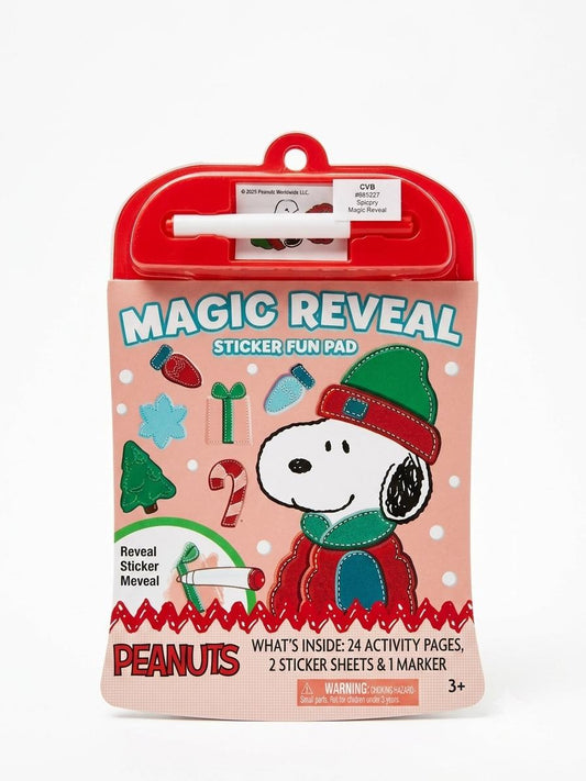 Peanuts Snoopy Magic Reveal Sticker Fun Pad