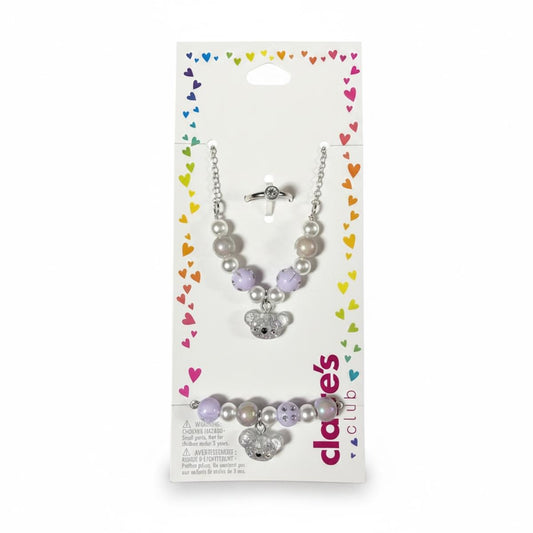 Claire's Koala Jewelry Set
