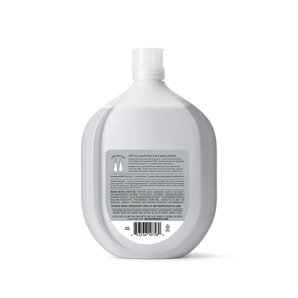 Method Foaming Hand Wash Refill Vertiver & Amber 28 oz.