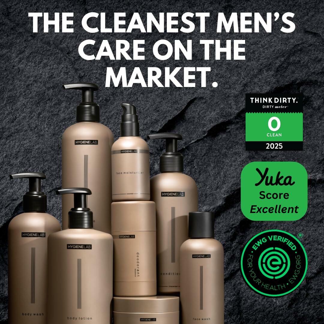 HygieneLab Body Lotion for Men 12oz