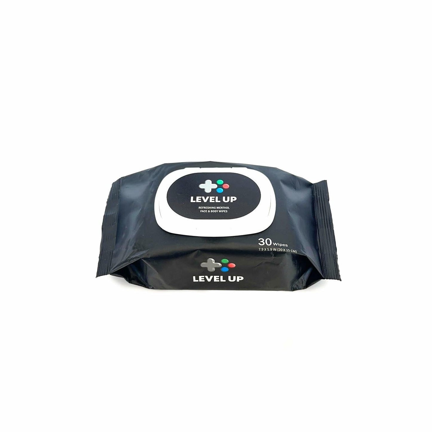 Level Up Refreshing Menthol Face & Body Wipes, 30 ct