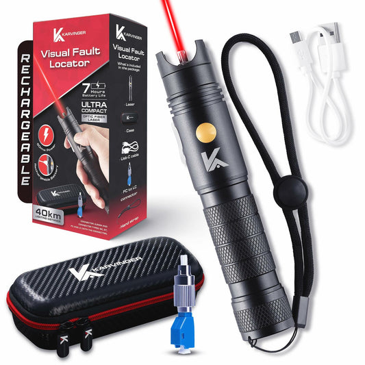 Karvinger - Powerful Rechargeable Visual Fault Locator