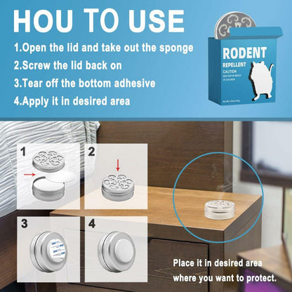 Rodent Repellent for Cars with Peppermint Oil