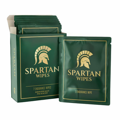 Spartan Wipes - 7% Benzocaine Topical Wipes for Men, 7 ct (EXP: 4/28)